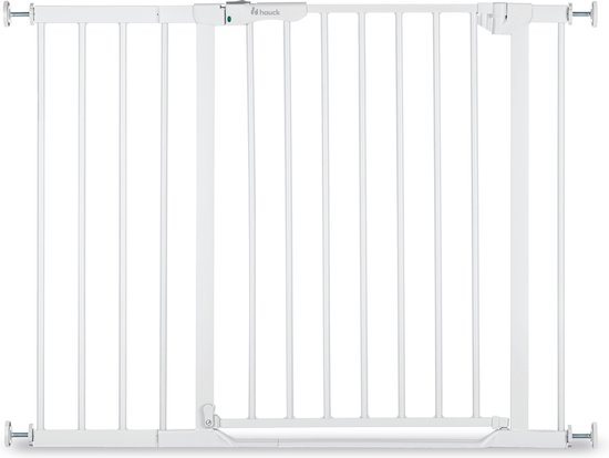 Hauck Clear Step Autoclose 2 Traphekje met 9 cm verlengstuk - 96 t/m 101 cm - Wit