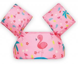 VoordeelShop Puddle Jumper Zwemvest 2-6 Jaar - Flamingo - Zwembandjes - Zwemvest Kinderen - Peuter - 14-25 KG