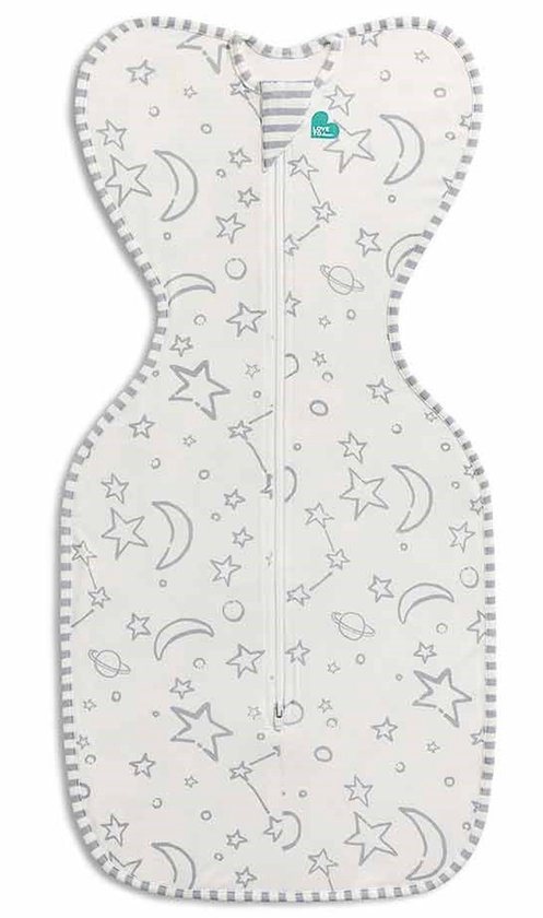 Love to Dream™ Babyslaapzak Swaddle Up™ - Inbakeren - Baby 0-3 maanden - 3.5-6 kg - All season- Bamboe - Wit