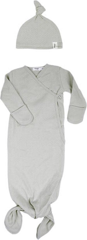 Snoozebaby slaapzak & pakje in 1 incl. mutsje Mystic Mint- maat 62/68