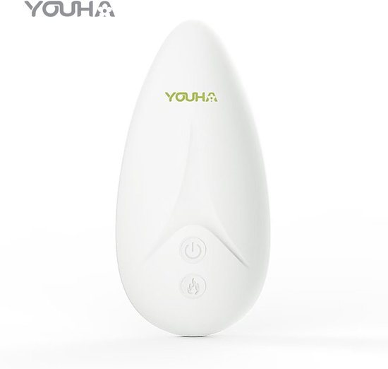 Youha Warm Relief Lactation Massager – Borstmassage Apparaat met Warmte – 10 Vibratiestanden & 3 Warmte Levels – Verlicht Verstopte Melkkanalen – Bevordert Melkstroom – USB Oplaadbaar