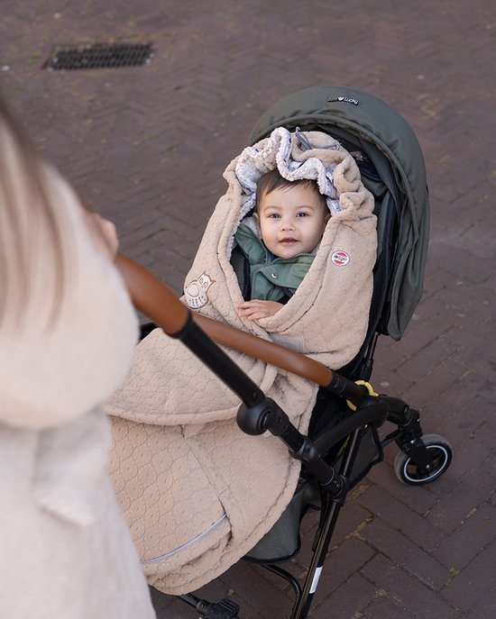 Lodger - Goedkope voetenzak buggy - Universeel - Waterafstotend - Creme - 6-36M