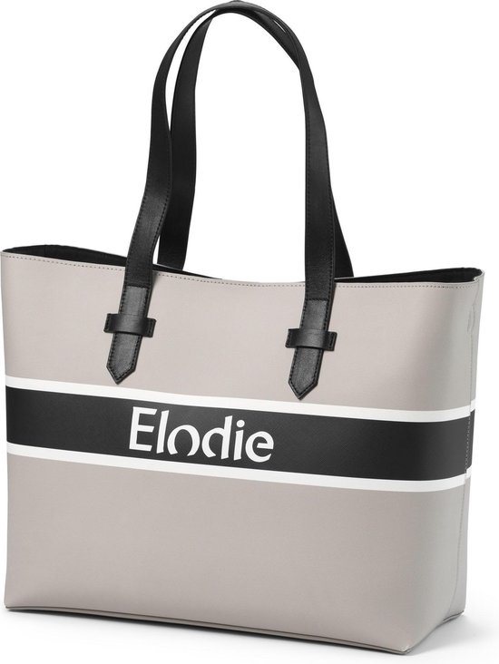 Elodie Luiertas Saffiano Logo Tote