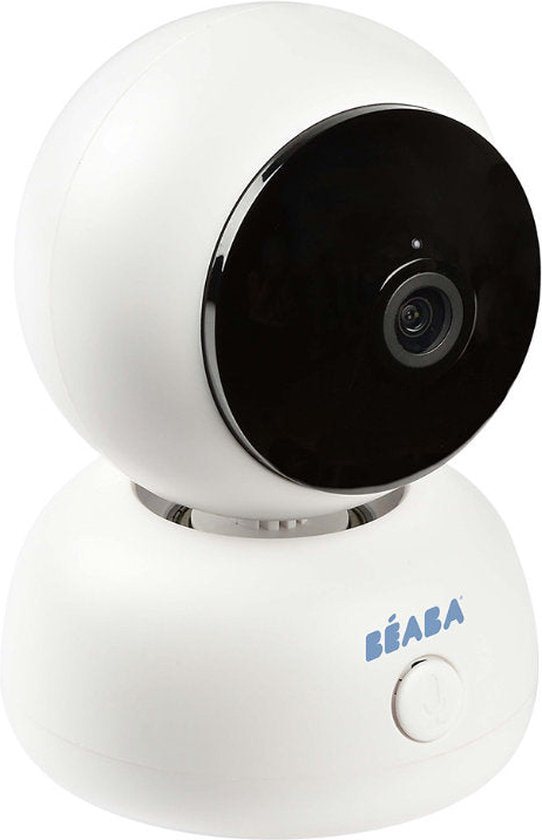 Béaba Zen Premium - Babyfoon met Video - 360° Draaibare Camera - Full HD - Infrarood Nachtzicht - Bediening via App en Ouderunit - Wit