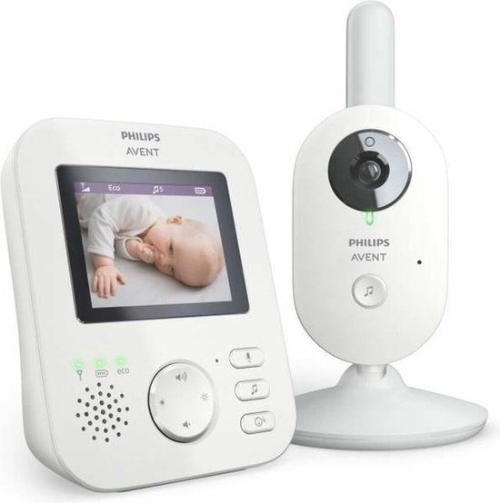Philips Avent SCD833/26 beeldbabyfoon - babyfoon met camera - wit