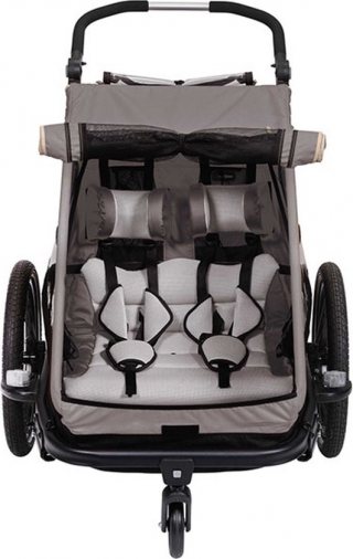 XLC DuoS zitting met gordel – Los Onderdeel voor de XLC DuoS - Grijs - BSX125