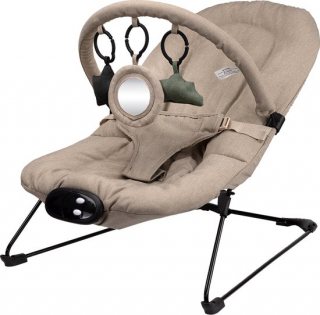 Novi Baby Musical Cloud Wipstoel - Bouncer - Schommelstoel - Beige