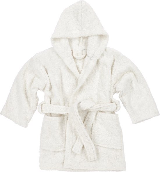 Meyco Baby Uni badjas - badstof - offwhite - 86/92