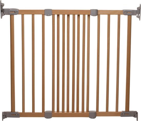 BabyDan Traphekje Deurhekje Flexi Gate Beuken 69 tot 106.5 cm