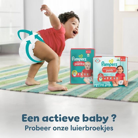 Pampers - Baby Dry - Maat 4 - Mega Pack - 84 stuks - 9/14 KG