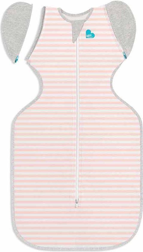 Love to Dream™ Babyslaapzak Swaddle Up™ - Inbakeren afbouwen - Baby 3-6 maanden - 6-8.5 kg - All Season - Dusty Pink