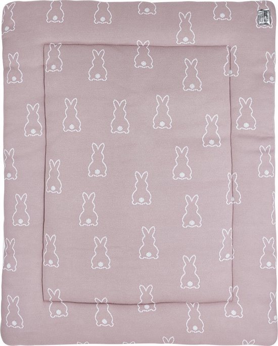 Meyco Baby X Mrs.Keizer Rabbit boxkleed - lilac - 77x97cm