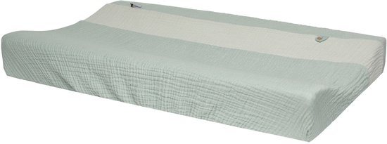 bébé-jou Aankleedkussenhoes - Pure Cotton Green