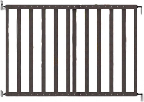 Noma  houten hek wall fix wooden /hout grijs