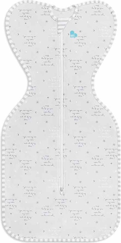 Love to Dream™ Babyslaapzak Swaddle Up™ - Inbakeren - Baby 0-3 maanden - 3.5-6 kg - Zomer "You are my sun, my moon and all of my stars"