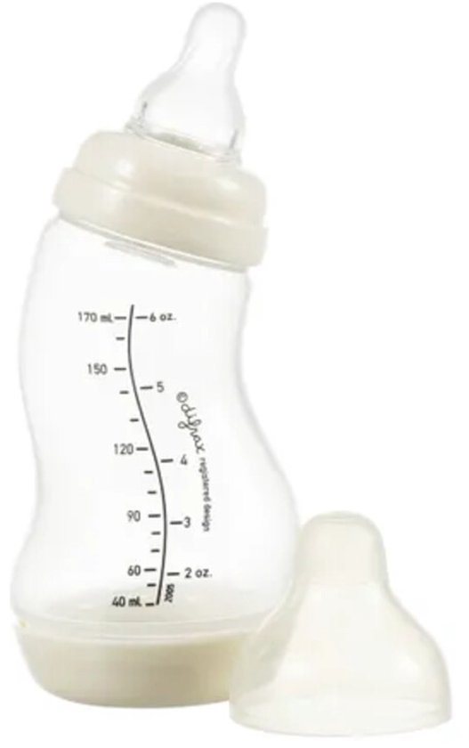 Difrax S-Fles Natural Small Popcorn - 2 x 170 ml - Voordeelverpakking