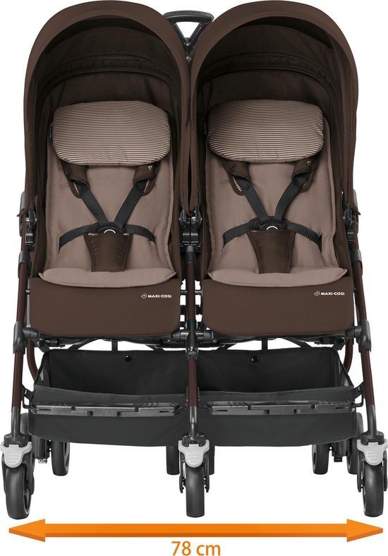 Maxi-Cosi Dana For2 - Duo Kinderwagen - Earth Brown