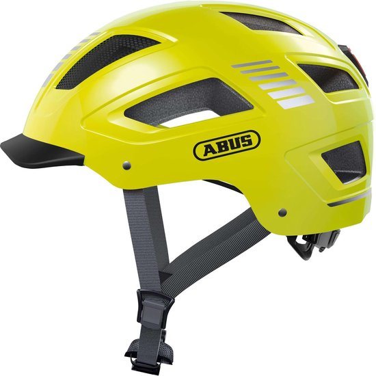 Abus Hyban 2.0 - Fietshelm Signal Yellow L (56 - 61 cm)