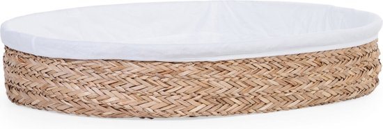 Childhome - Verzorgingsmand incl. Matras - Zeegras - 70x50 cm - Verzorgingskussen