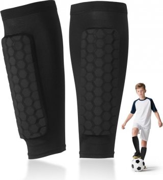 Scheenbeschermers Voetbal - Antislip Technologie - Kind - XS/S/M - Lichtgewicht - Voetbal - Shin Pad Sleeve - voetbal scheenbeschermers