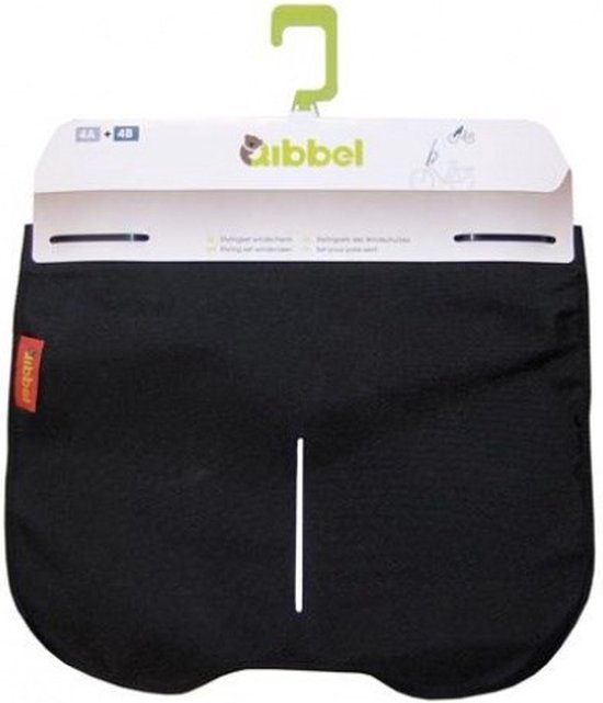 Qibbel stylingset windscherm - uni black