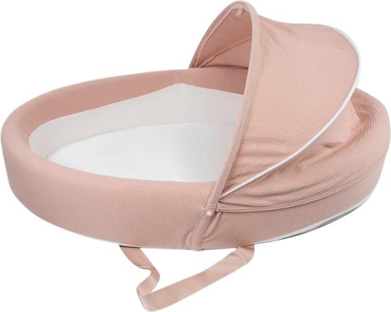 Bamboom Babynest Co-sleeper Nude Pink