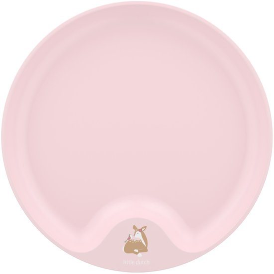 Mepal Mio kinderbord Little Dutch - Magnetronbestendig - Met greep - Kinderservies - Fairy Garden