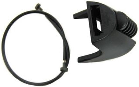 De Woerd Windschermhouder Voor Axa Windscherm Zwart