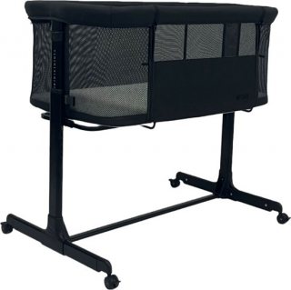 Novi Baby® Kyan Co-Sleeper - Donker Grijs/zwart - Wieg