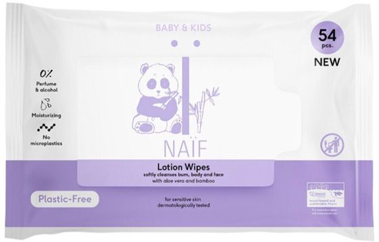 Naïf Baby wipes (54 stuks)