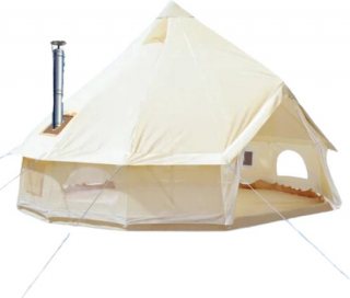 Happyment Kampeertent - Tent Outdoor 4 Seizoenen - 4-6 personen - Geschikt Voor gebruik