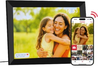UMBRION Digitale Fotolijst - Frameo - 10.1 inch (25.6 cm) - 32 GB - Digitaal Fotolijstje met Wifi