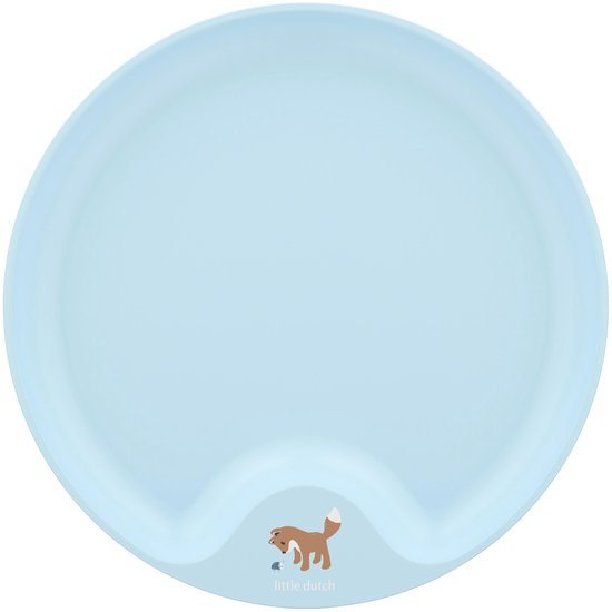 Mepal Mio kinderbord Little Dutch - Magnetronbestendig - Met greep - Kinderservies - Forest Friends