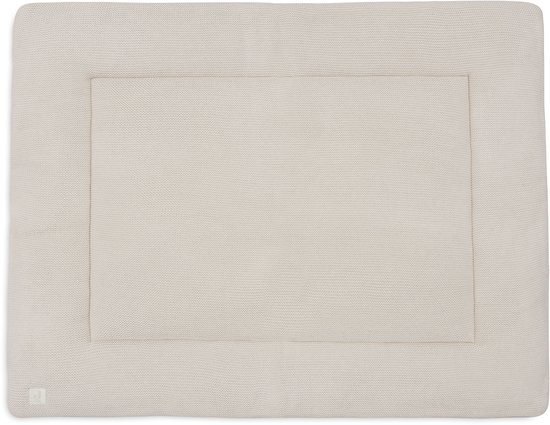 Jollein Boxkleed Baby - 75x95cm - Basic Knit - Polyester - Oatmeal
