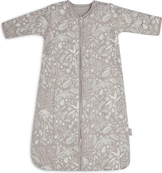 Jollein - Baby Winterslaapzak 4-Seizoenen (Botanical - Nougat) - Katoen - Winterslaapzakje Baby, Babyslaapzak - 70cm