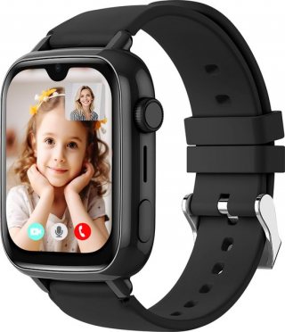 Protectly® GPS Horloge Kind Met Simkaart 4G - SOS Knop - Smartwatch Kinderen - GPS Tracker Kind - Kinder Smartwatch - Videobellen - HD Camera - Whatsapp en SMS - Elke polsmaat - Incl. Simkaart