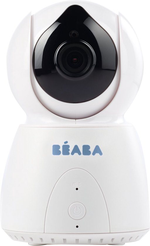 Béaba Zen+ - Babyfoon met Video en App - 4,3" Scherm - Infrarood Nachtzicht - Panoramisch Zicht - Wit