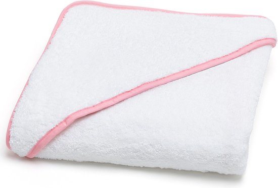 Torres Novas 1845 Poncho / Badcape Mira, Roze - 90 x 90 cm - Katoen