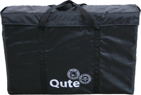 Qute Q-Matti 3D Campingbedmatras Incl. Hoes Katoen Wit 5 cm dik