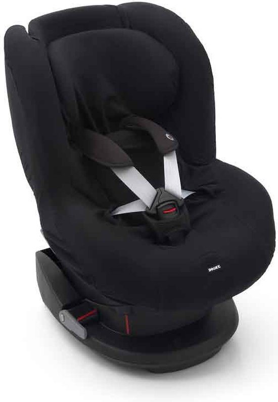 Dooky Seat Cover Groep 1 Autostoel hoes Black Uni - Universele Autostoelhoes Maxi Cosi CabrioFix, Maxi Cosi hoes Pebble, Maxicosi hoes, Cybex en meer - Autostoelhoes Baby Universeel