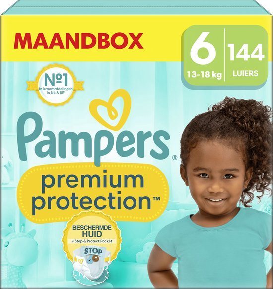 Pampers - Premium Protection Pants - Maat 7 - Mega Pack - 82 stuks - 17+ KG