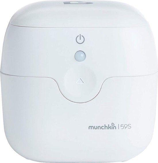 Munchkin Sterilizer box - Sterilizer voor babyspenen - Desinfecterende box - Draagbaar - Klaar in 59 seconde