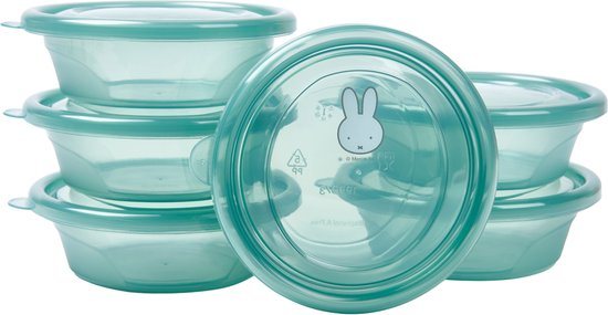 Nijntje Bewaarbakjes Green 6 Stuks