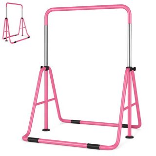Inklapbaar Turnrek - Klimrek - Verstelbaar in 4 hoogtes - Rekstok - Duikelrek - Kinderen - Peuter - Voor buiten en binnen - Klimboog