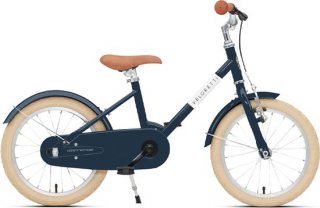 Veloretti Maxi fiets 16 inch - kinderfiets 4-6 jaar - donkerblauw