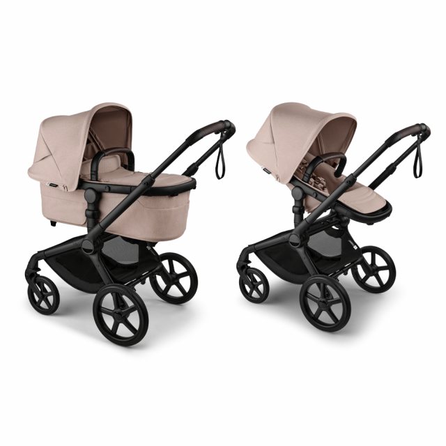 Bugaboo Fox 5 Renew Black - Desert Taupe Melange