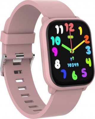 Denver Smartwatch Kinderen - Bellen/SMS/Whatsapp - Voor Android & iOS - Stappenteller - Slaapactiviteit - Hartslag, Bloeddrukmeter, Sportmodus - SWK120RO