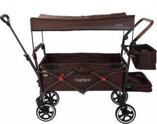 FUXTEC Bolderkar FX-CT850 - Opvouwbaar - bruin