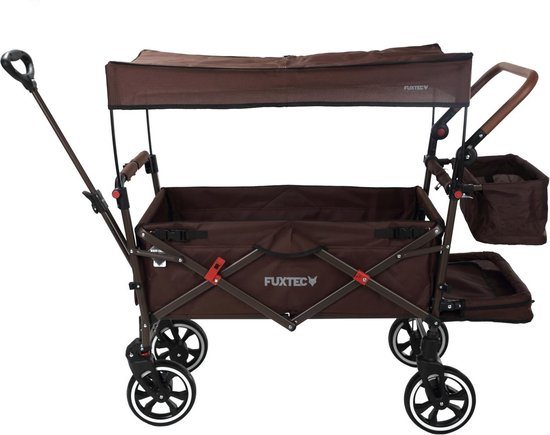 FUXTEC Bolderkar FX-CT850 - Opvouwbaar - bruin