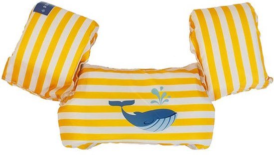 Swim Essentials - Puddle Jumper Zwemvest - Geel Walvissen - 2-6 jaar - 15-30 kg